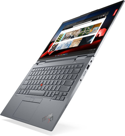 Lenovo ThinkPad X1 Yoga Gen 8 14" IPS FHD+ Touchscreen (i5-1345U/32GB/2TB SSD/W11 Pro) Storm Grey (US Keyboard) view 4