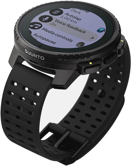 Suunto Vertical Solar Stainless Steel 49mm Waterproof Smartwatch with Heart Rate Monitor (Black) view 9