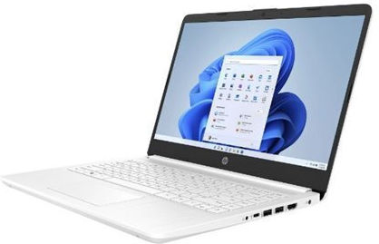 HP 14-dq0052dx 14" IPS (Celeron Dual Core-N4120/4GB/64GB Flash Storage/W11 Home) White (US Keyboard)