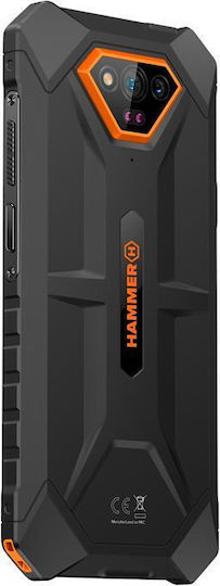 Hammer Iron V Dual SIM (6GB/64GB) Resistant Smartphone Orange view 5
