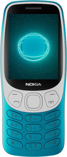 Nokia 3210 Dual SIM (125MB/125MB) Mobile with Buttons Scuba Blue view 2