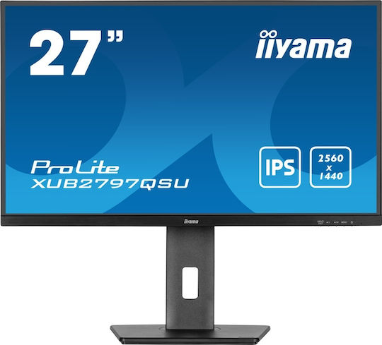 Iiyama ProLite XUB2797QSU-B1 IPS Monitor 27" QHD 2560x1440
