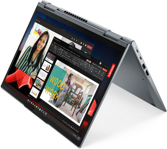 Lenovo ThinkPad X1 Yoga Gen 8 14" IPS FHD+ Touchscreen (i7-1355U/16GB/512GB SSD/W11 Pro) Storm Grey (GR Keyboard)