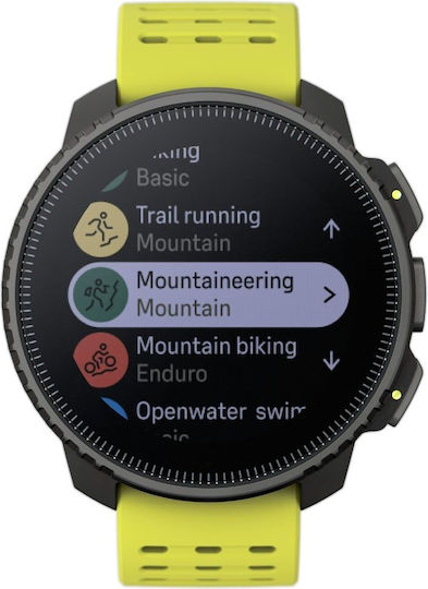 Suunto Vertical Stainless Steel 49mm Smartwatch with Heart Rate Monitor (Black Lime) view 7