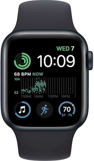 Xbo 9 Pro Aluminium 40mm Smartwatch with Heart Rate Monitor (Black) view 4