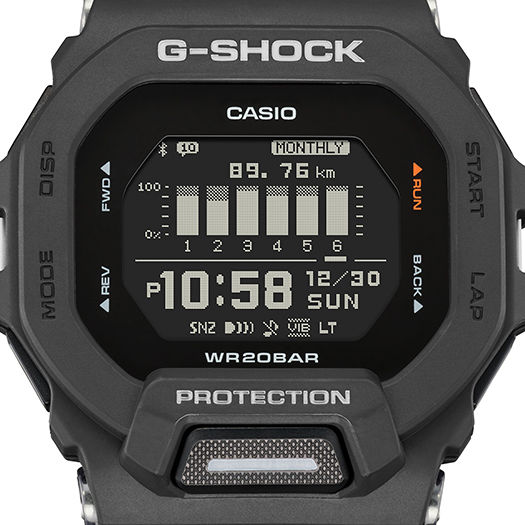 Casio G-Shock GBD-200-1 Waterproof Smartwatch (Black) view 3