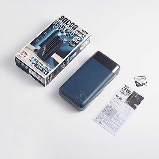 Remax RPP-273 Power Bank 10000mAh 22.5W with USB-A Port and USB-C Port Blue view 3