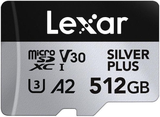 Lexar Professional microSDXC 512GB U3 V30 A2 UHS-I 150MB/s With Adapter