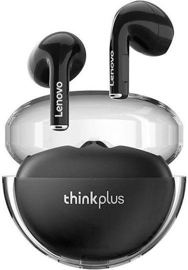 Lenovo LP80 Pro Earbud Bluetooth Handsfree Earphones with Charging Case Black
