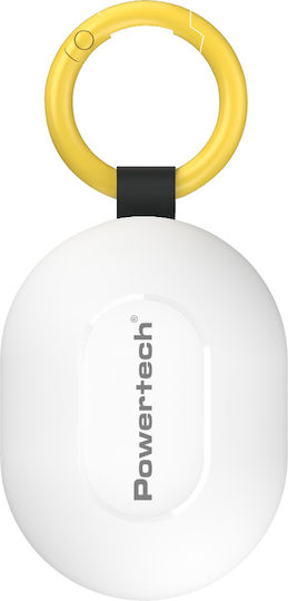 Powertech PT-1393 In-ear Bluetooth Handsfree Earphones with Sweat Resistance and Charging Case White view 2