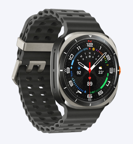S7 Ultra Pro Smartwatch with SIM and Heart Rate Monitor (Black)