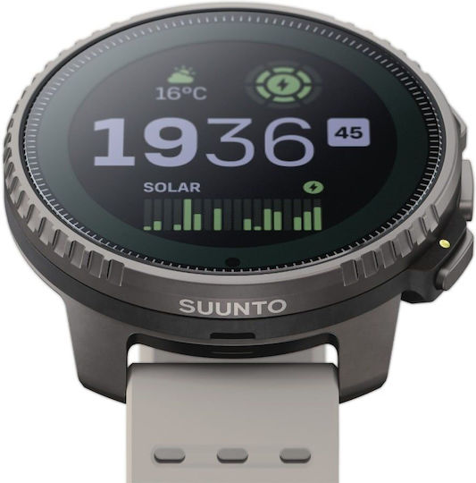Suunto Vertical Titanium 49mm Waterproof Smartwatch with Heart Rate Monitor (Sand) view 8