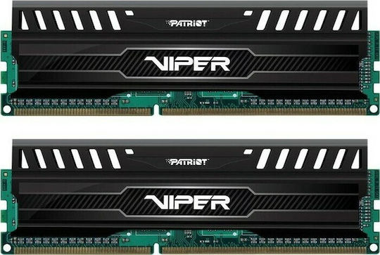 Patriot Viper 3 DDR3 16GB RAM with 2x8GB Modules and Speed 1600 for Desktop PV316G160C9K view 4