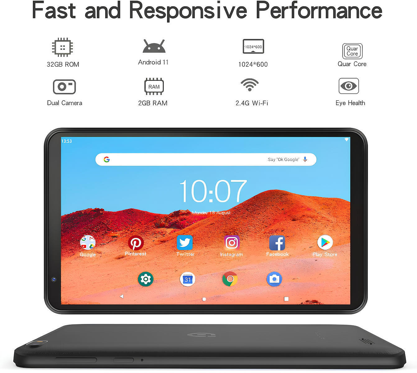 Tronpad 7 7" Tablet 32GB Black Ansicht 6