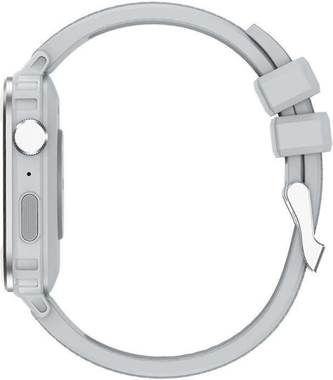 Colmi M41 Smartwatch with Heart Rate Monitor (Silver) view 4