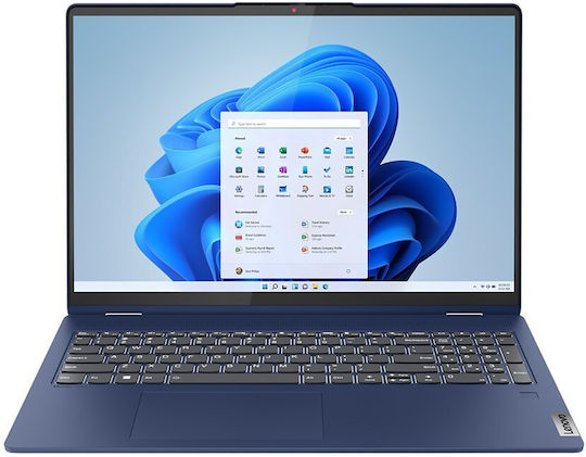 Lenovo IdeaPad Flex 5 16IRU8 16" IPS FHD+ Touchscreen (i7-1355U/16GB/512GB SSD/W11 Home) Abyss Blue (US Keyboard) view 2
