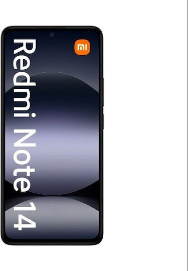 Xiaomi Redmi Note 14 4G Dual SIM (6GB/128GB) Midnight Black view 6
