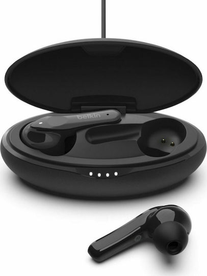 Belkin Soundform Move In-ear Bluetooth Handsfree Earphones with Sweat Resistance and Charging Case Black