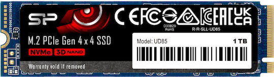 Silicon Power UD85 SSD 1TB M.2 Type With PCI Express 4.0 Connection SP01KGBP44UD8505 view 1