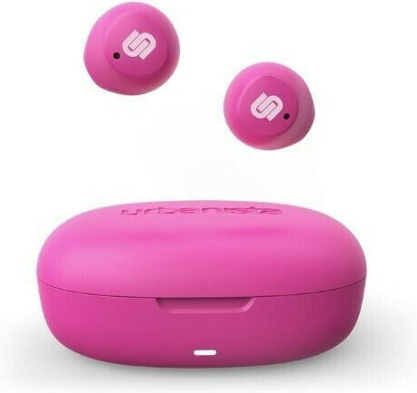 Urbanista Lisbon In-ear Bluetooth Handsfree Earphones with Charging Case Blush Pink view 5