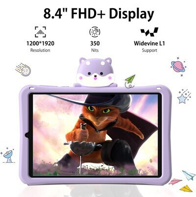 Doogee T20mini KID 4G 8.4Inches Tablet (4GB/128GB) Purple view 8