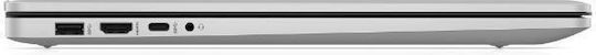 HP 17-cp3003nv11 17.3" IPS FHD (Ryzen 7-7730U/16GB/1TB SSD/W11 Home) Natural Silver (GR Keyboard) view 6