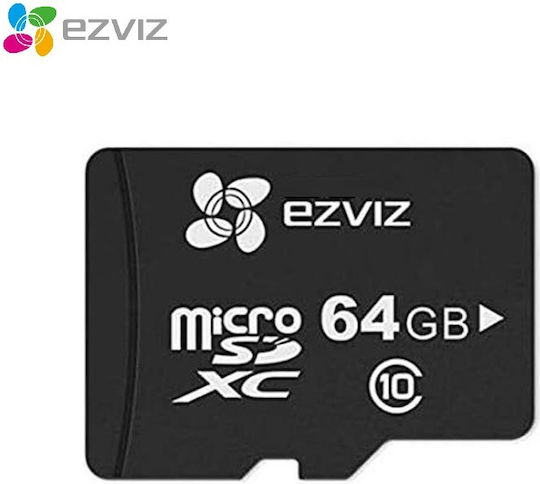 Memory Card Ezviz Microsd 64gb C10 Cs-cmt-cardt64g-d view 1