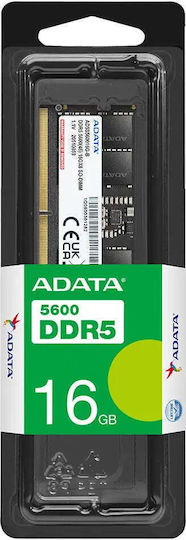 Adata DDR5 with Module 1x16GB and Speed 5600 for Laptop AD5S560016G-S view 2