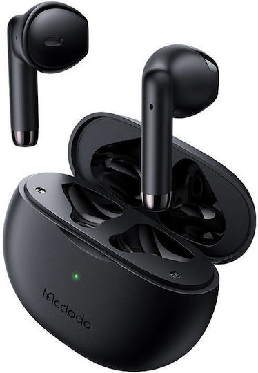 Mcdodo Earbuds Lite Bluetooth Handsfree Earphones with Sweat Resistance and Charging Case Black view 7