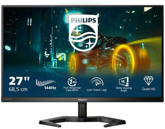 Philips 27M1N3500LS VA HDR Gaming Monitor 27" QHD 2560x1440 144Hz with Response Time 4ms GTG vista 7