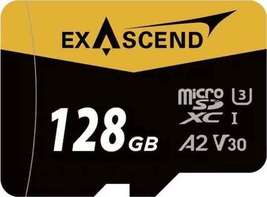 ExAscend microSDXC 128GB Class 10 U3 V30 A2 UHS-I view 1