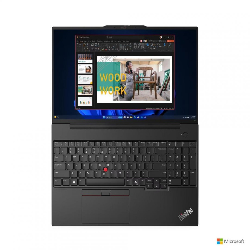 Lenovo ThinkPad E14 14" FHD+ (Ultra 7-255H/16GB/1.0TB SSD/No OS) (US Keyboard) view 7