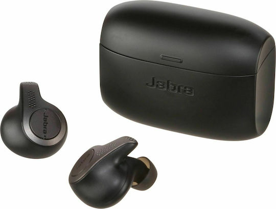 Jabra Elite 65t In-ear Bluetooth Handsfree Earphones with Sweat Resistance and Charging Case Titanium Black view 4