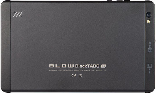 Blow BlackTAB8 4G 8Inches Tablet (3GB/32GB) Black view 4
