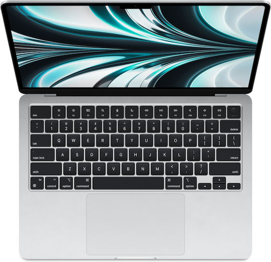 Apple MacBook Air 13.6" (2022) QHD+ (M2-8‑core/8GB/256GB SSD) Silver (UK Keyboard) view 2