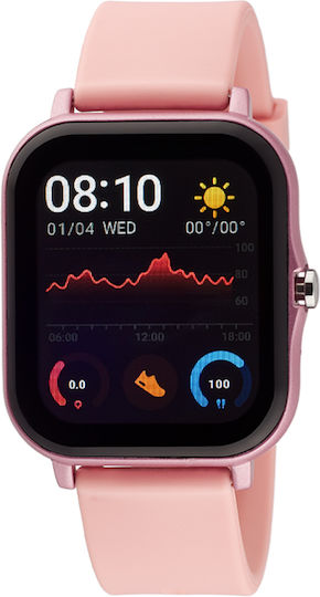 Loisir Kids Smartwatch with Rubber/Plastic Strap Black view 3