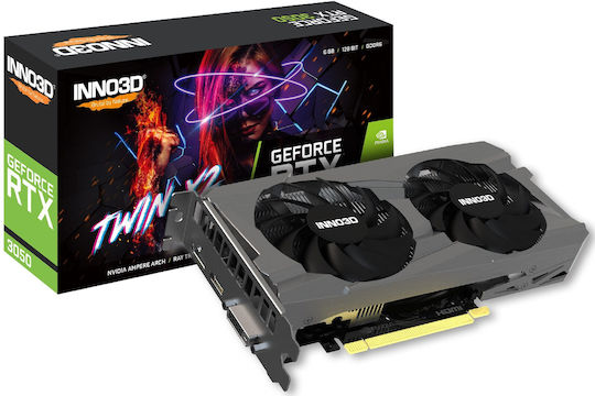Inno 3D GeForce RTX 3050 6GB GDDR6 Twin X2 Graphics Card view 2