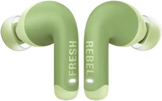Fresh 'n Rebel Twins Fuse 2 In-ear Bluetooth Handsfree Earphones with Sweat Resistance and Charging Case Green vue 2