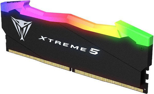 Patriot Viper Xtreme 5 DDR5 32GB RAM with 2x16GB Modules and Speed 7600 for Desktop PVXR532G76C36K view 5