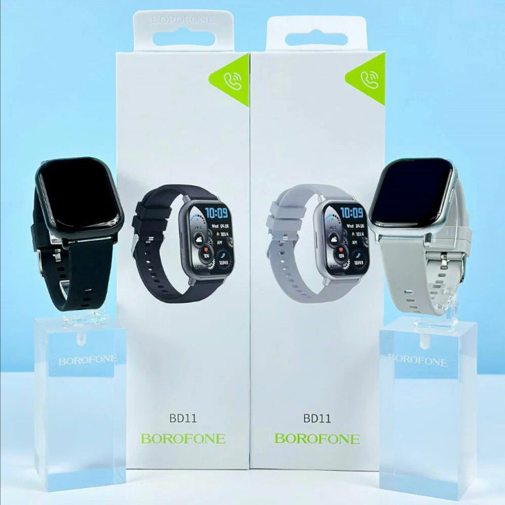 Borofone BD11 Smartwatch with Heart Rate Monitor (Black) view 6