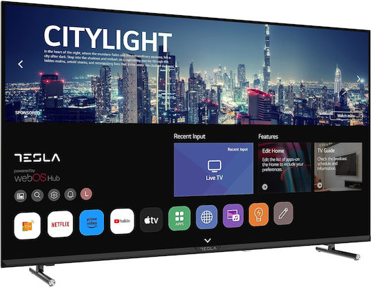 Tesla Smart Television 43" 4K UHD LED 43E645BUW HDR (2025) view 4