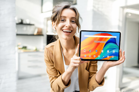 Telefunken Genius T606 4G 10.36Inches Tablet (6GB/128GB) Gray view 2