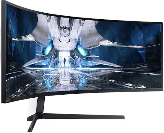 Samsung Odyssey Neo G9 LS49AG950NPXEN Ultrawide VA HDR Curved Gaming Monitor 49" 5120x1440 240Hz with Response Time 1ms GTG view 3