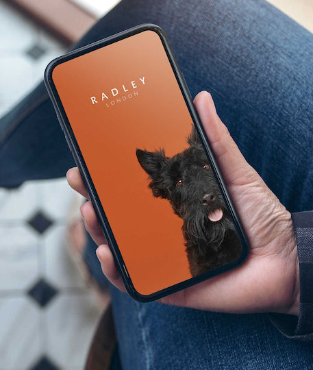 Radley London Aluminium 38mm Smartwatch (Dog Gold and Black Leather) view 4