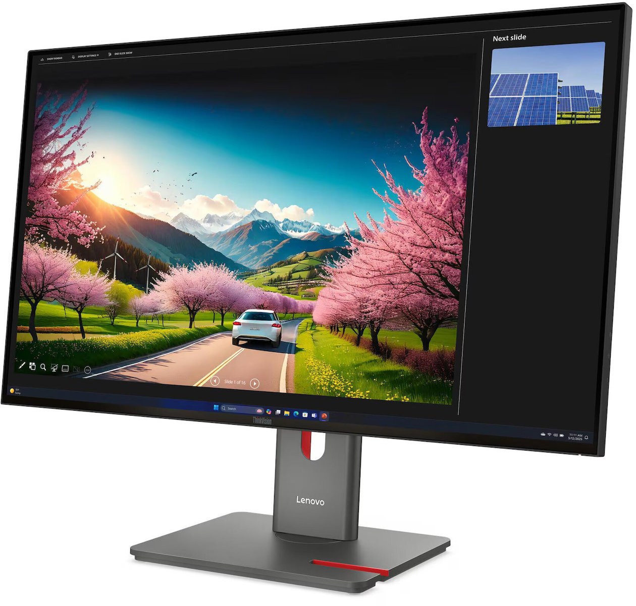 Lenovo ThinkVision P32UD-40 IPS HDR Gaming Monitor 31.5" 4K 3840x2160 with 4ms Response Time GTG view 2