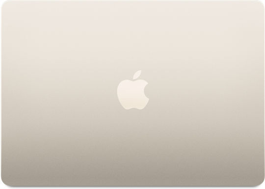 Apple MacBook Air 13.6" (2022) QHD+ (M2-8‑core/8GB/256GB SSD) Starlight (International English Keyboard) vue 6