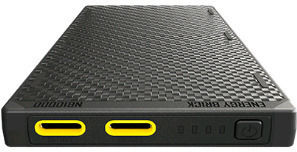 NiteCore NB10000 Power Bank 10000mAh with 2 USB-C Ports Black vista 2