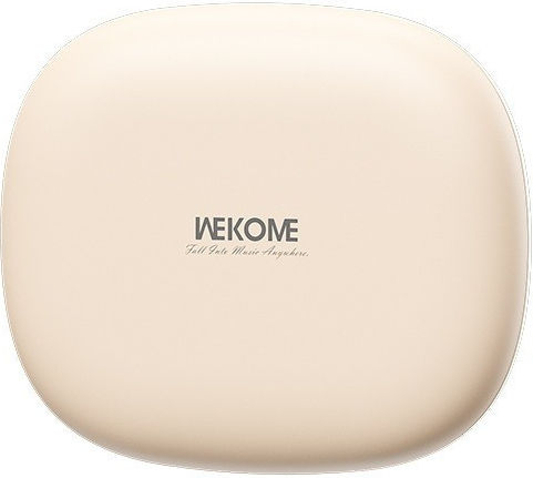 WK Beluga S17 Open Ear Bluetooth Handsfree Headphones with Charging Case Beige