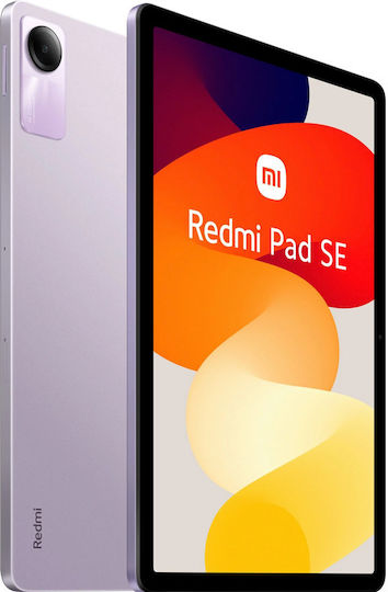 Xiaomi Redmi Pad SE 11" Tablet (6GB/128GB) Lavender Purple vista 2