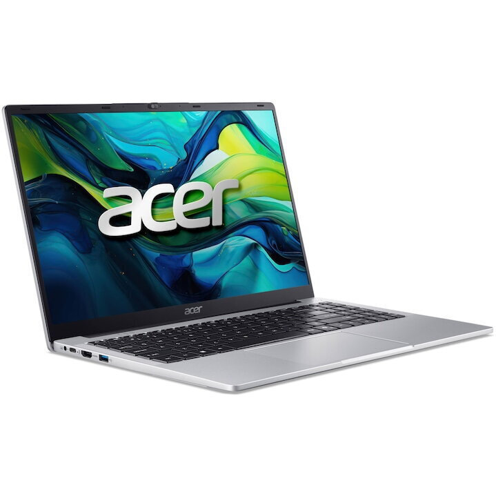 Acer Aspire Lite 15 15.6" IPS FHD (Celeron-N4500/8GB/256GB SSD/No OS) Silver (International English Keyboard) view 4
